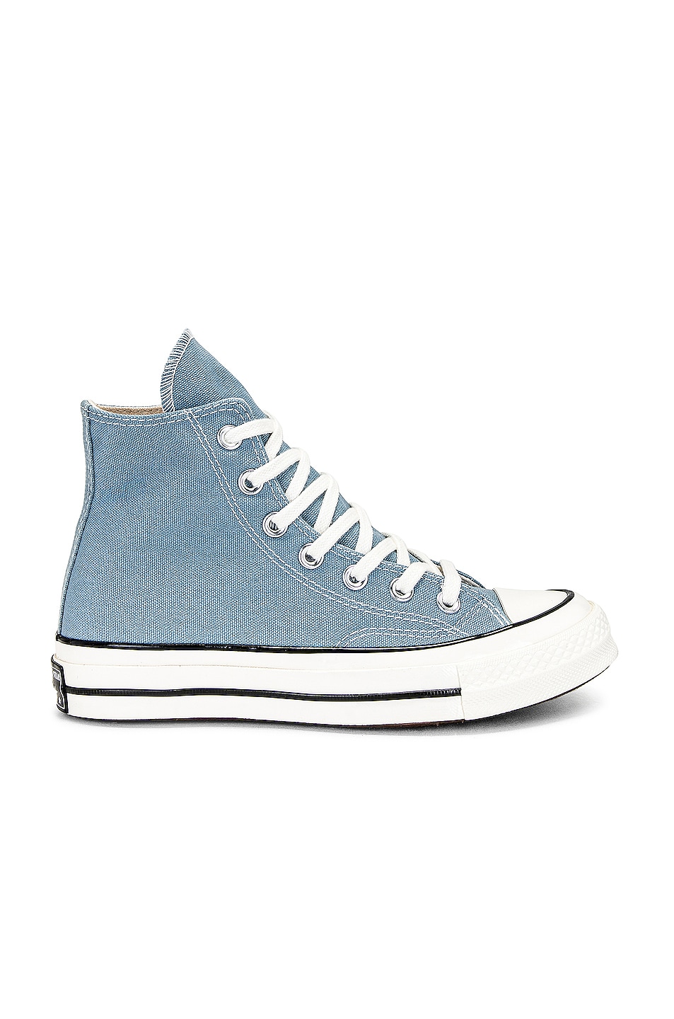 Image 1 of Converse Chuck 70 High Tops in Cocoon Blue, Egret, & Black