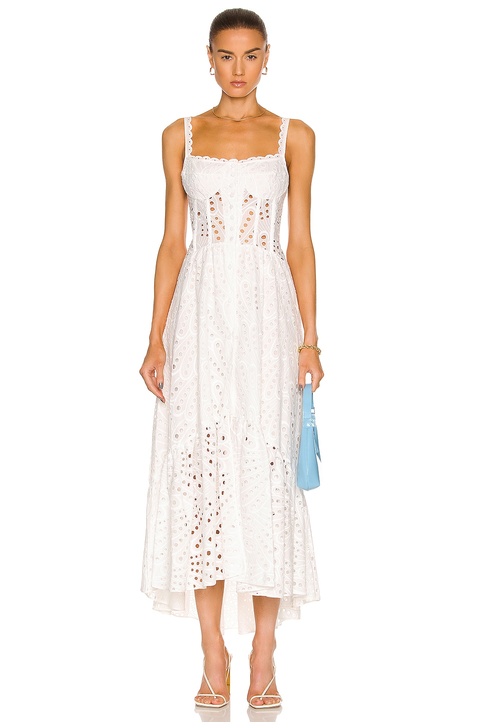 Image 1 of Charo Ruiz Ibiza Irene Maxi Dress in White