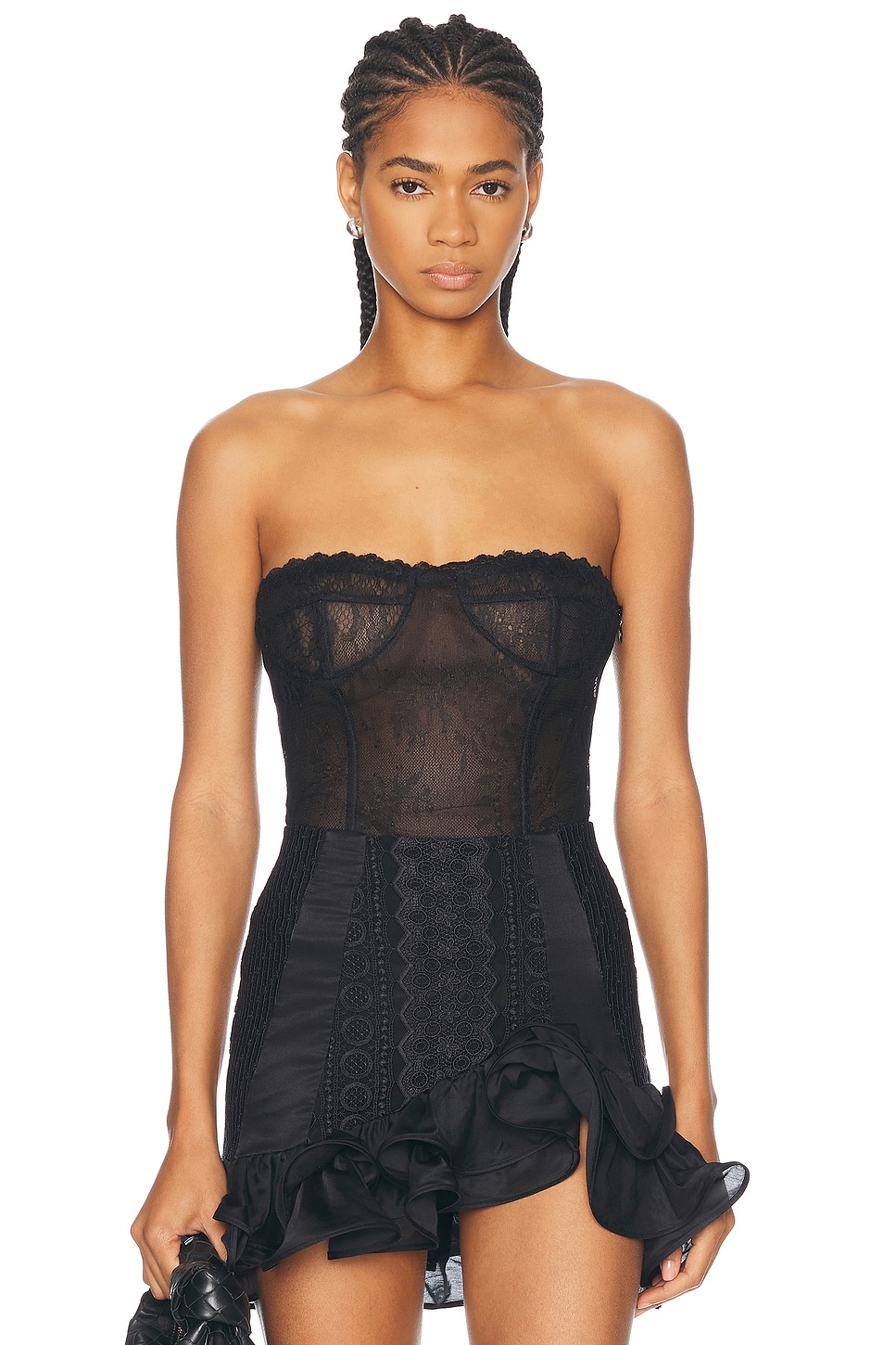 Sette Bustier Top in Black