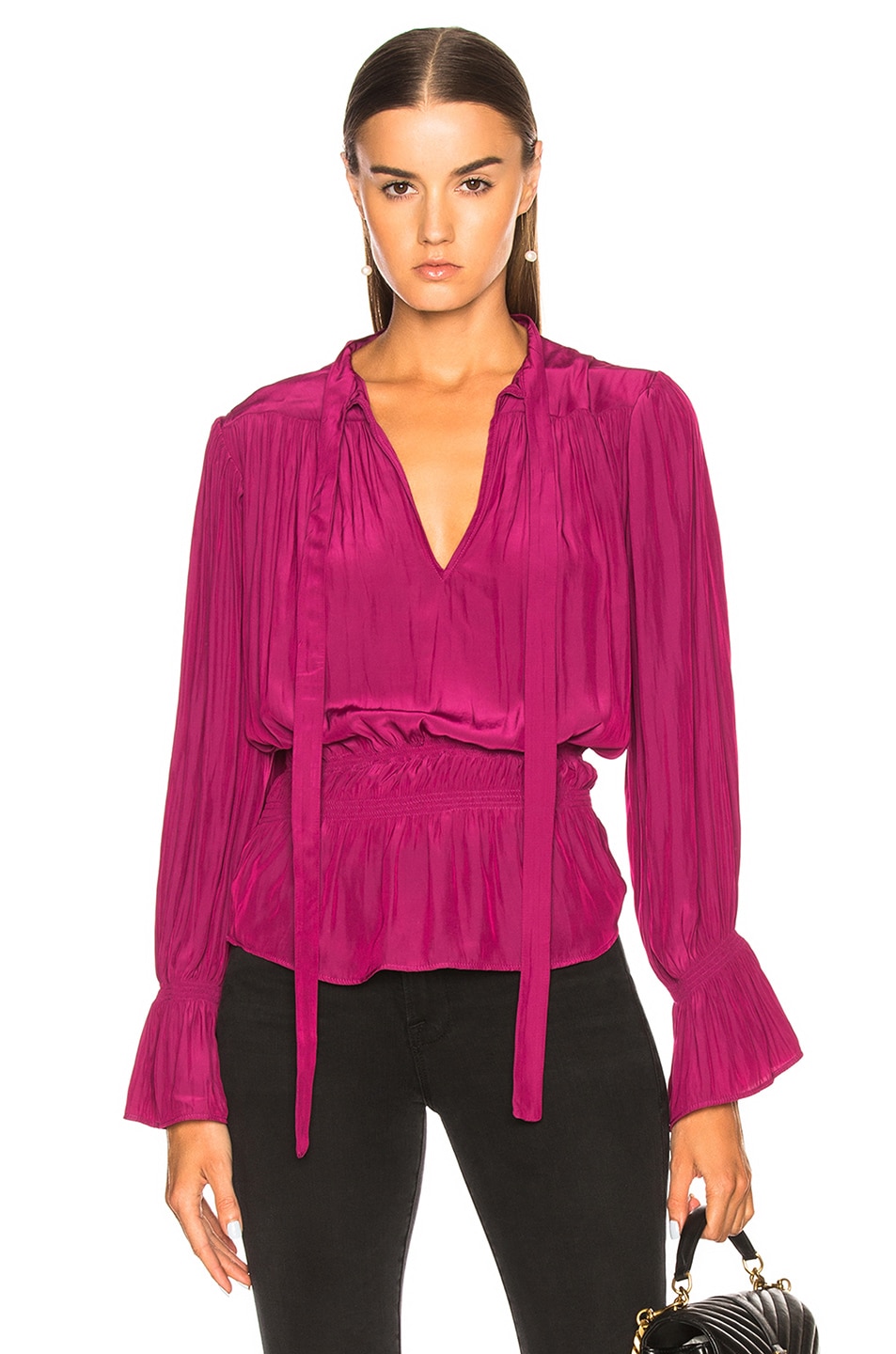 Image 1 of Calvin Rucker Shining Star Top in Passion Pink