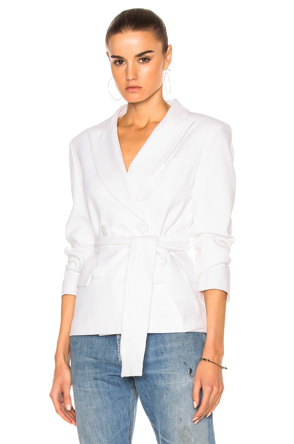 Image 1 of Carolina Ritzler Marie Francoise Jacket in White