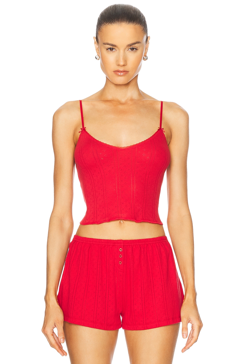 The Cami Top in Red