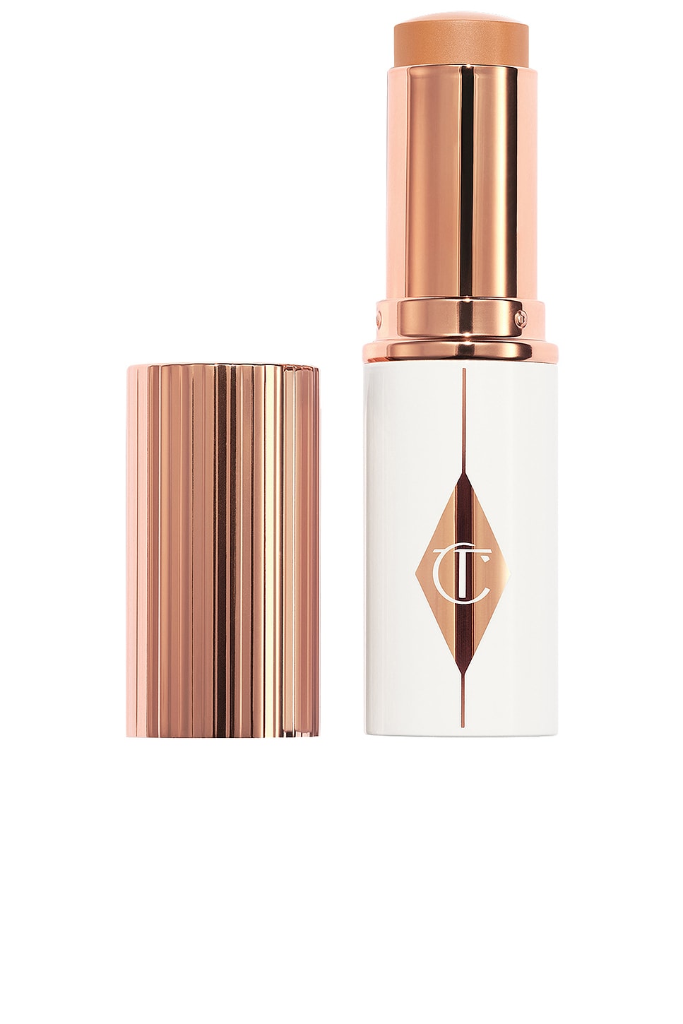 Shop Charlotte Tilbury Unreal Skin Sheer Glow Tint Hydrating Foundation Stick In 7 Medium