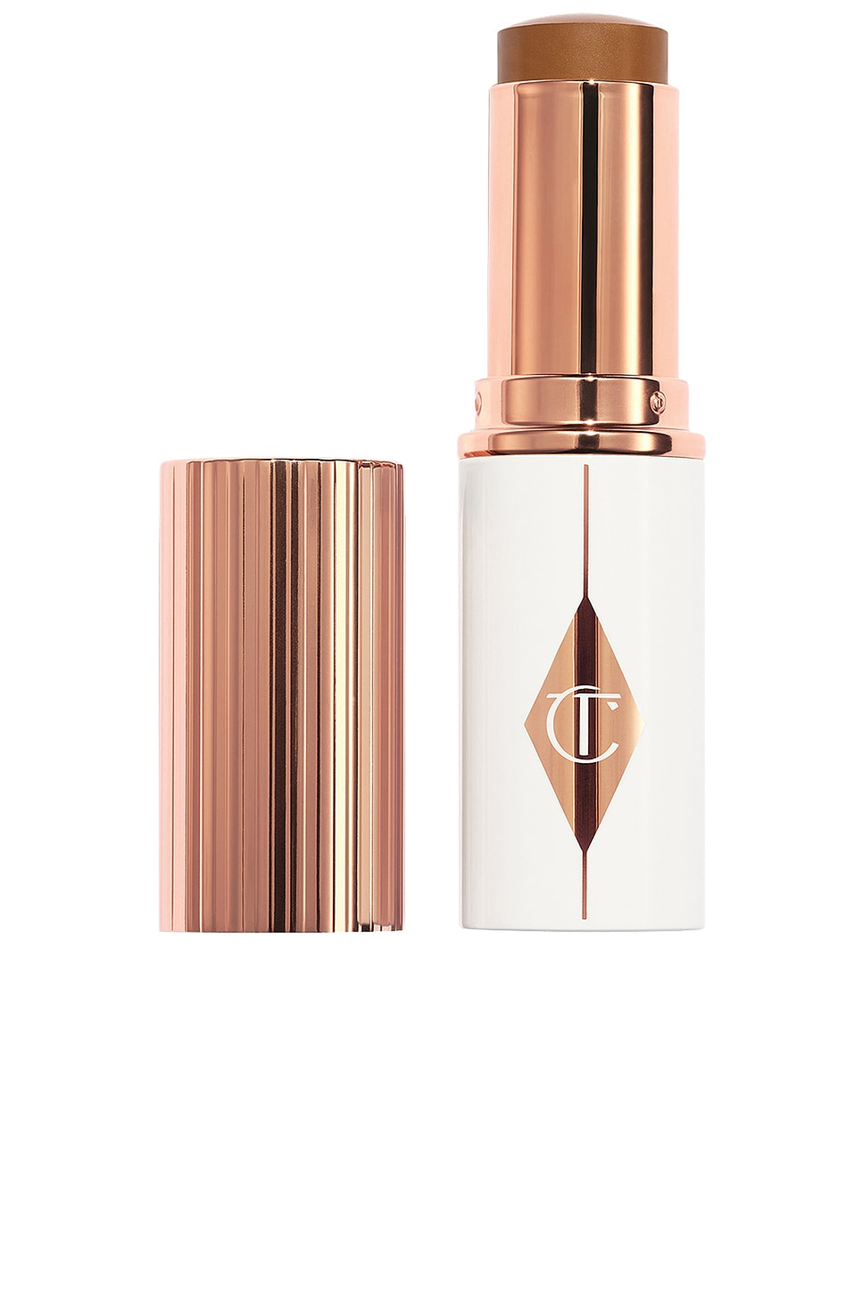 Shop Charlotte Tilbury Unreal Skin Sheer Glow Tint Hydrating Foundation Stick In 13 Deep