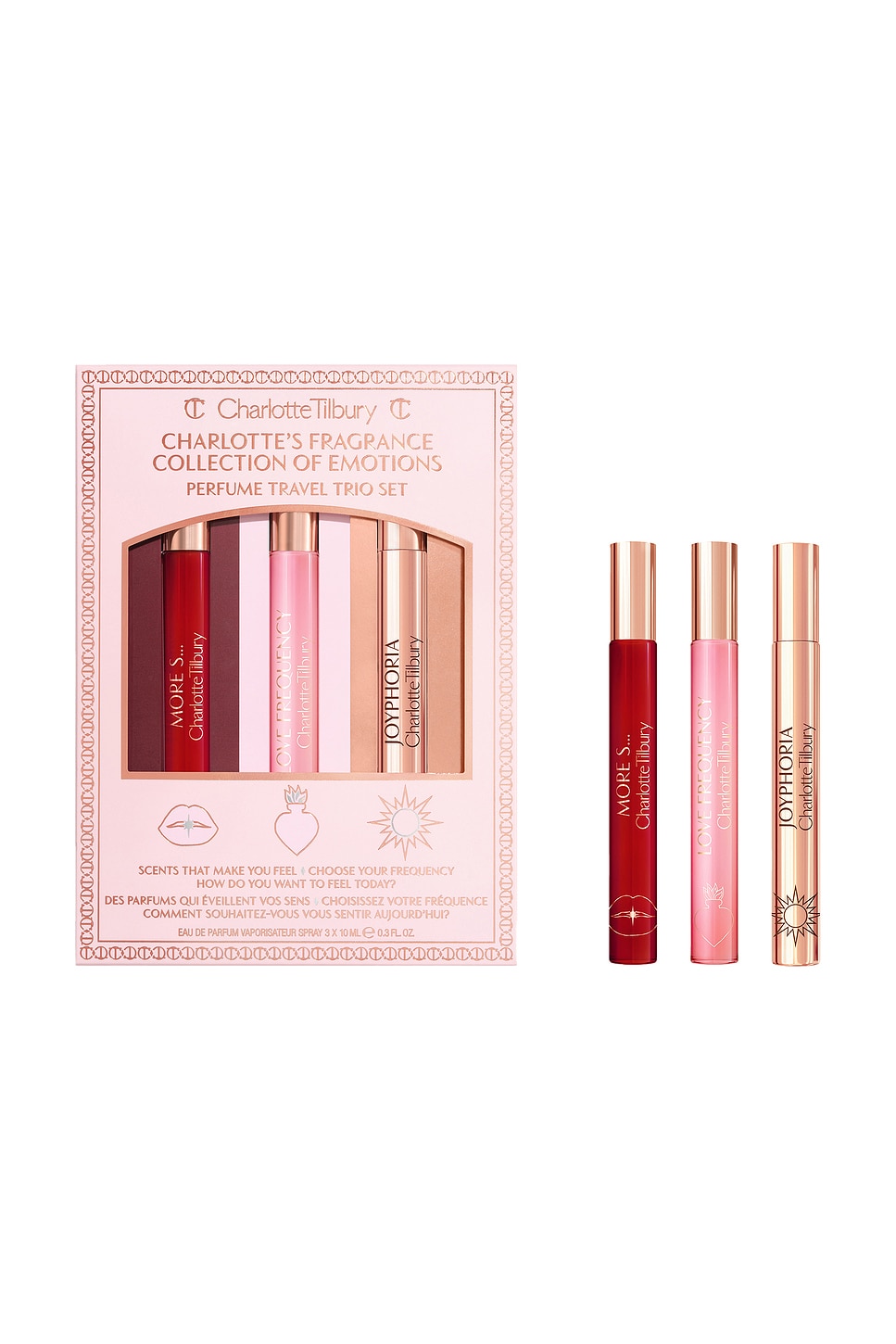 Shop Charlotte Tilbury Fragrance Trio Set In N,a