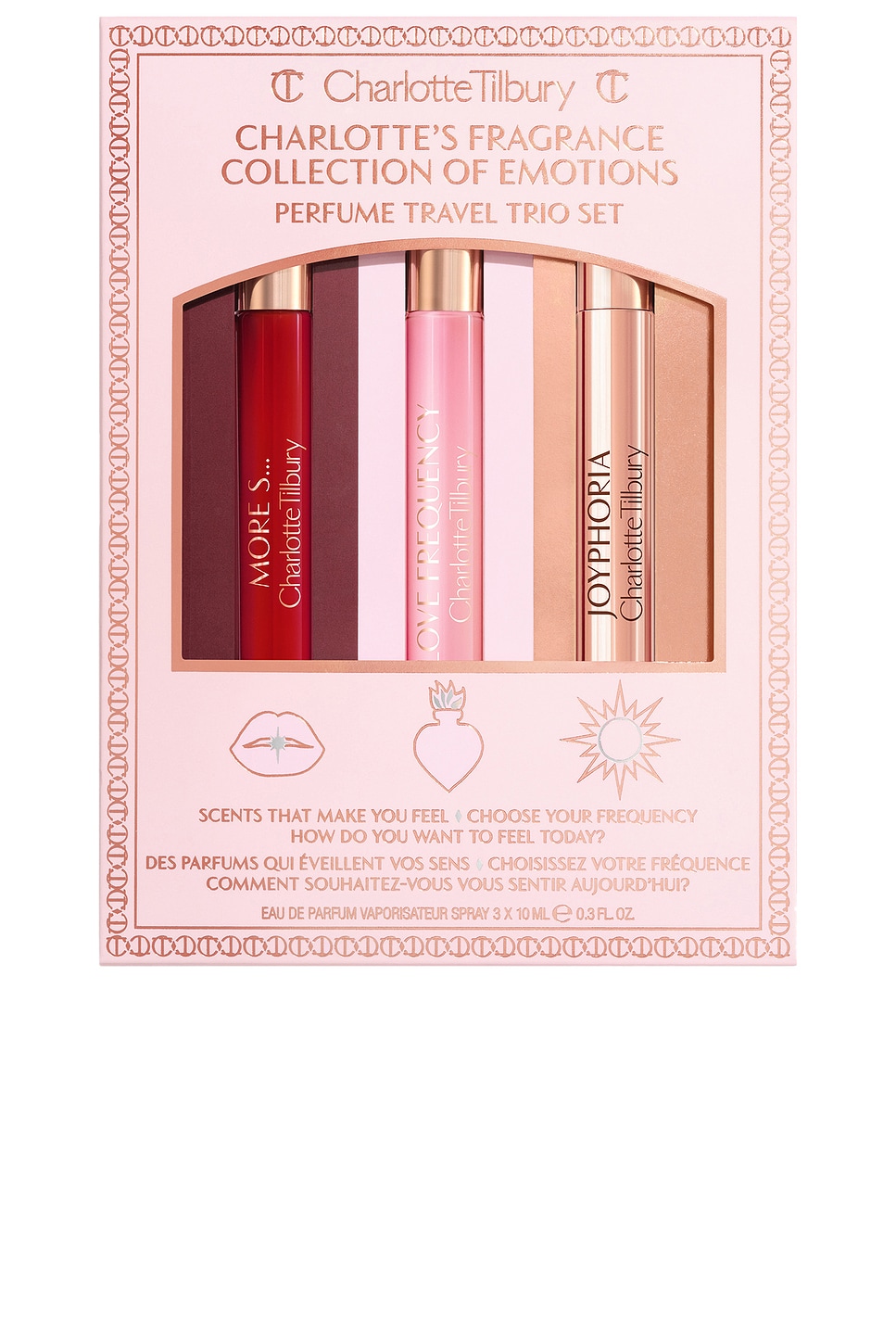 Shop Charlotte Tilbury Fragrance Trio Set In N,a