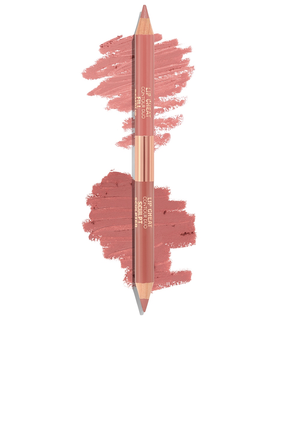 Charlotte Tilbury Supernudes Lip Cheat Duo In Nude