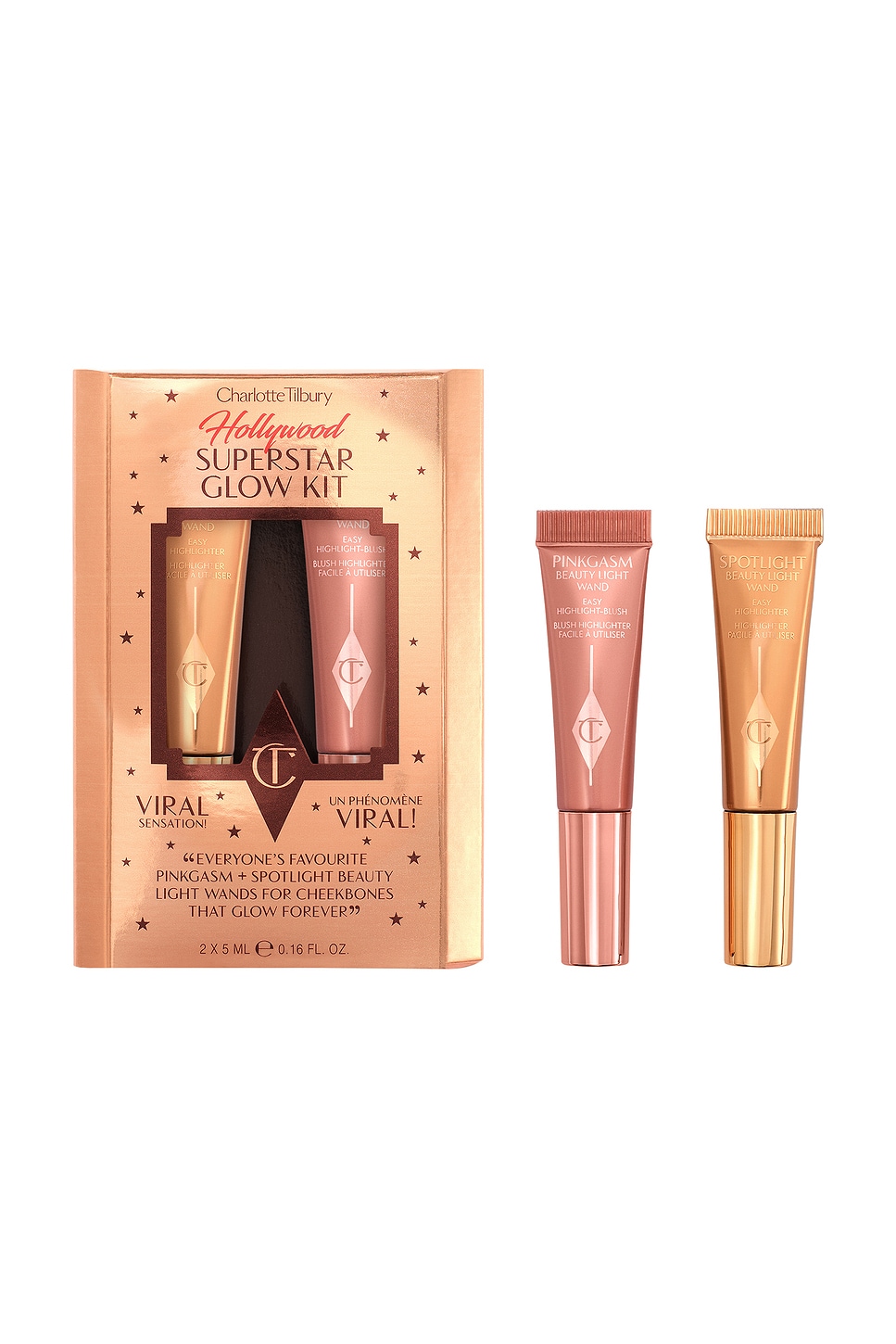 Charlotte Tilbury Hollywood Superstar Glow Kit In Multi