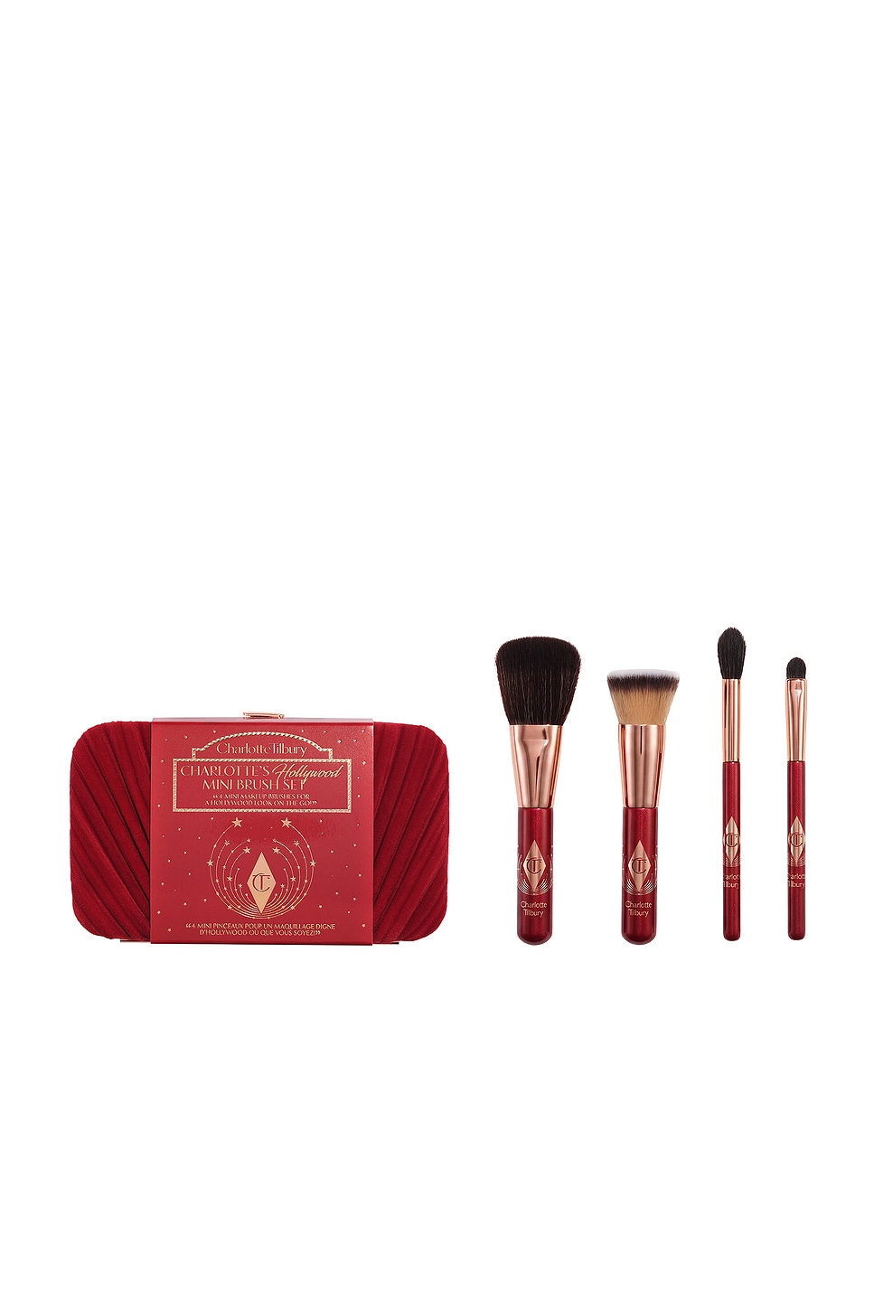 Charlotte Tilbury Hollywood Mini Brush Set in Beauty: NA