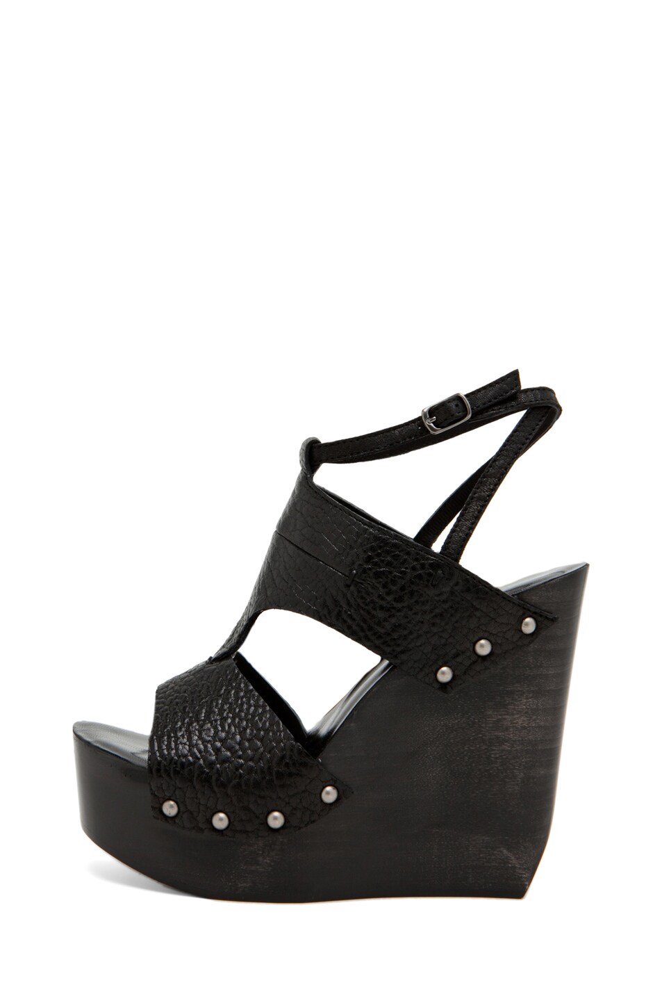 Image 1 of CoSTUME NATIONAL Bomber Wedge with Studs in Nero