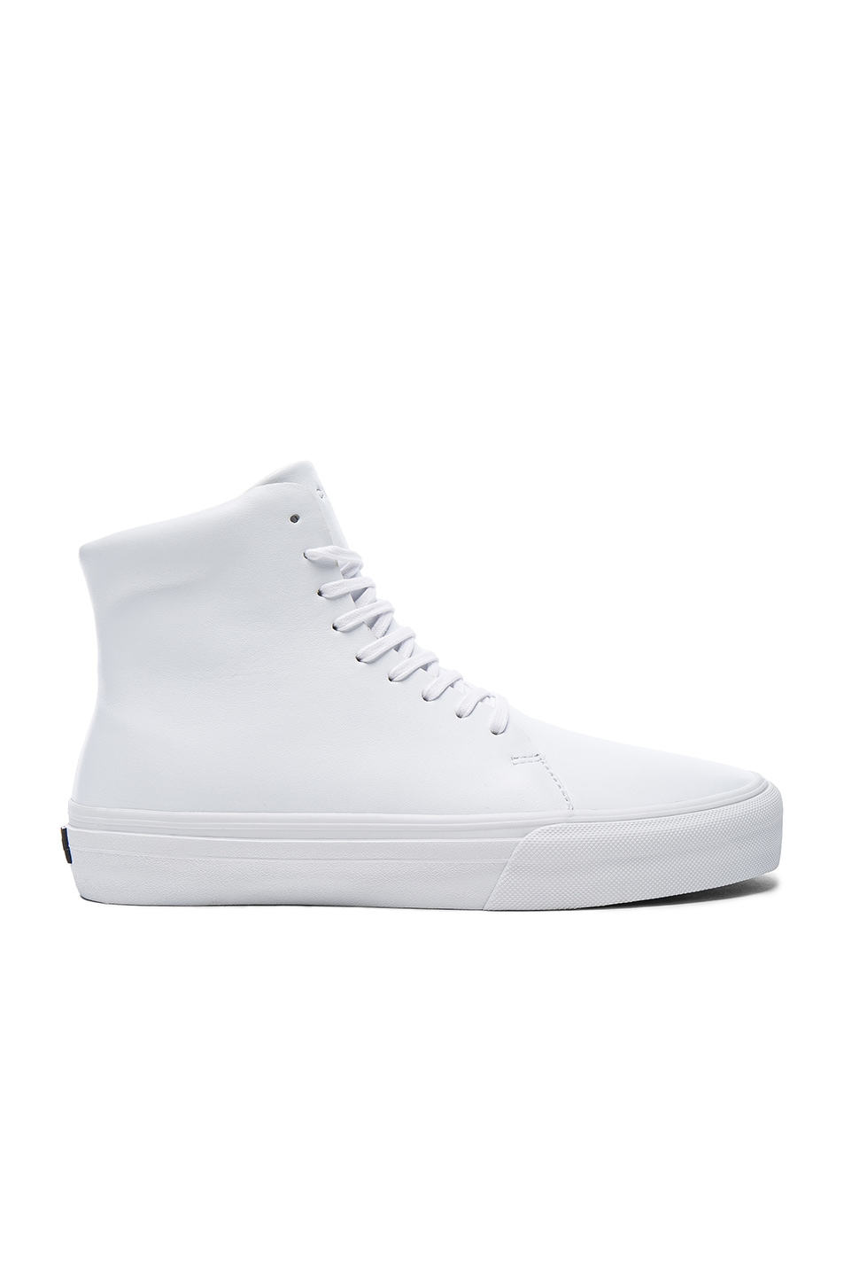 Image 1 of CU4TRO Leather Norris Sneakers in White