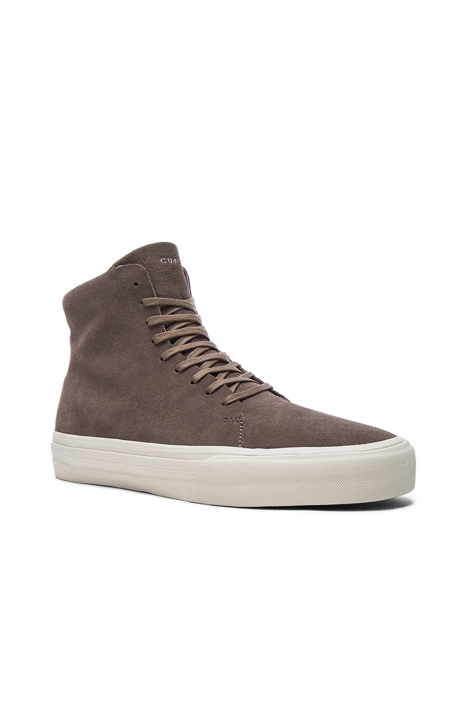 Image 1 of CU4TRO Suede Norris Sneakers in Taupe