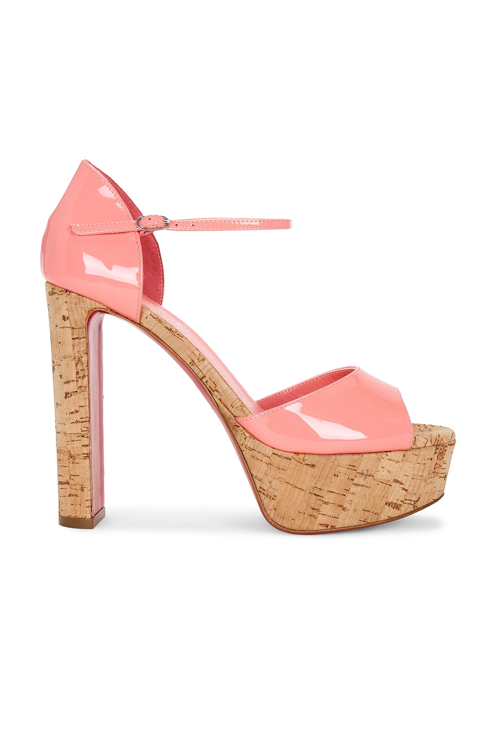 Christian Louboutin Sandaloo 130 Platform Sandal in Pink