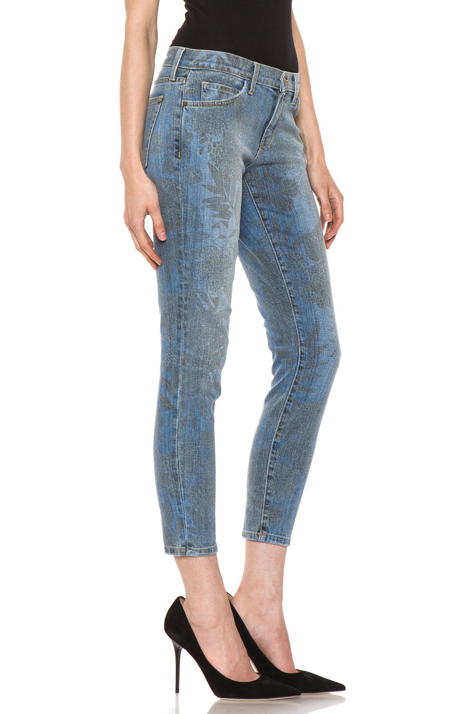 Current/Elliott The Stiletto Jean in Denim Jungle | FWRD