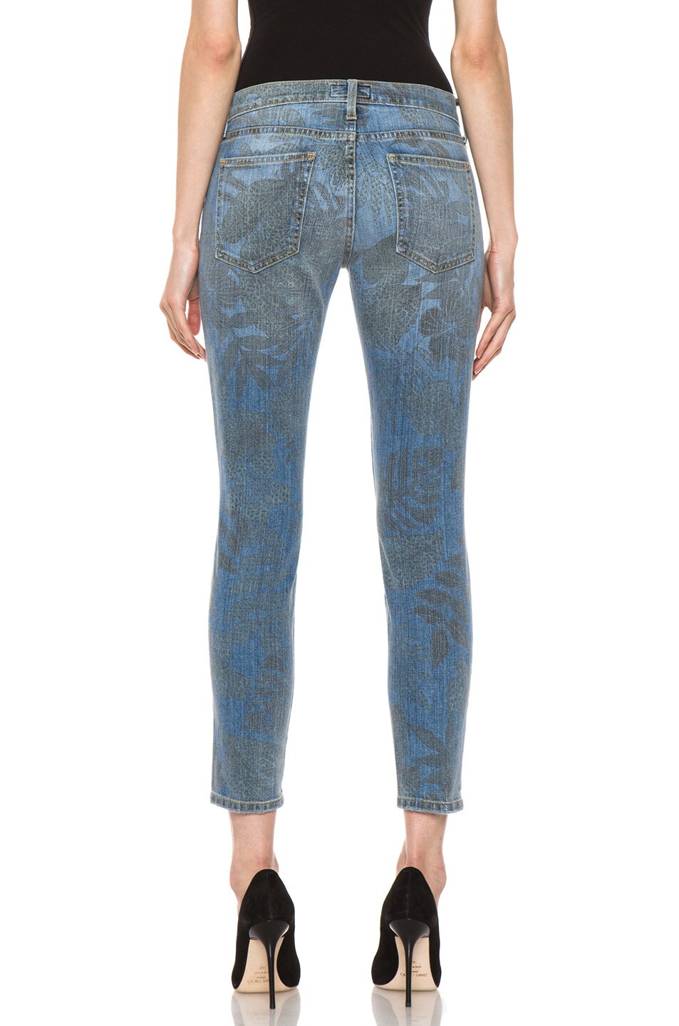 Current/Elliott The Stiletto Jean in Denim Jungle | FWRD