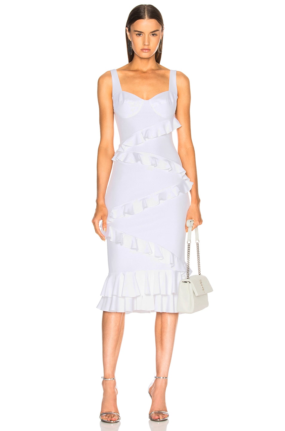 Image 1 of Cushnie Jezbel Dress in White