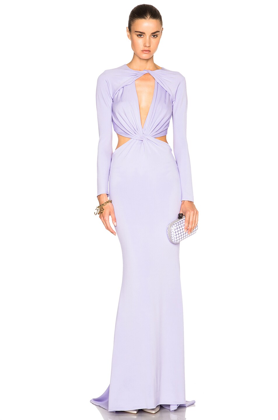 Image 1 of Cushnie Capri Gown in Lavender