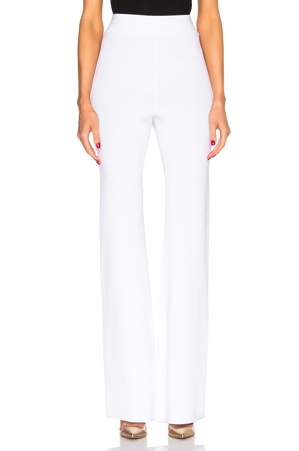 Image 1 of Cushnie Half Milano Pants in White