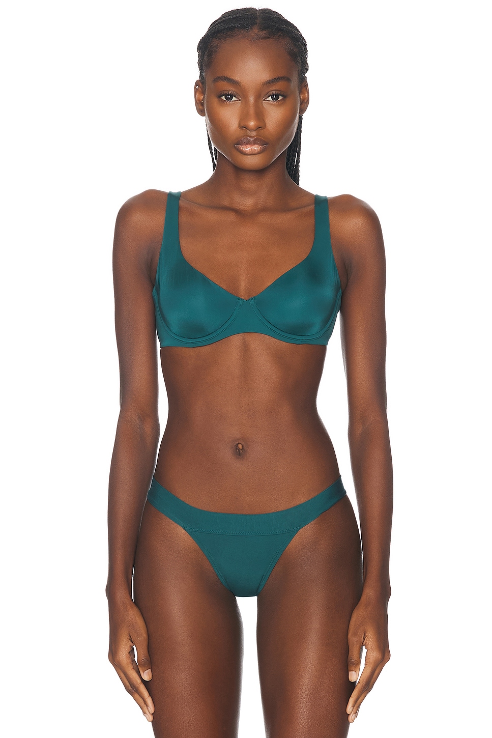 Cuup Micro Scoop Bra In Mediterranea