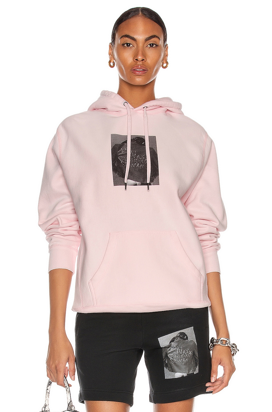 Image 1 of CHRISTIAN COWAN x Lil Nas Graphic Sweatshirt in Pink 3
