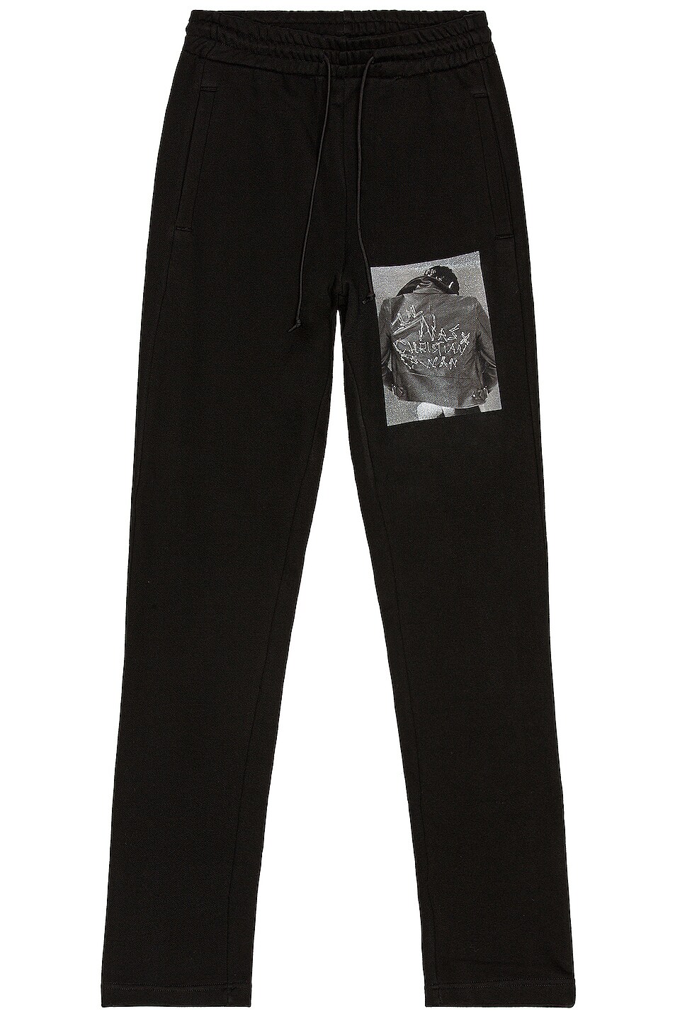 Image 1 of CHRISTIAN COWAN x Lil Nas Graphic Sweatpant in Black 1