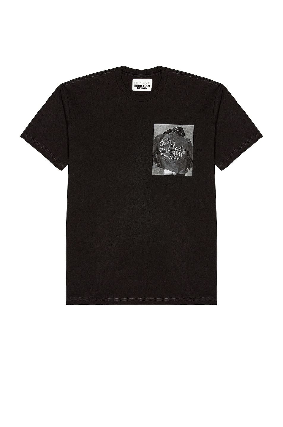Image 1 of CHRISTIAN COWAN x Lil Nas Graphic T Shirt in Black 1