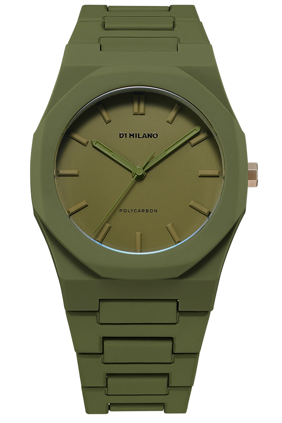 Polycarbon 40.5mm Watch in Green