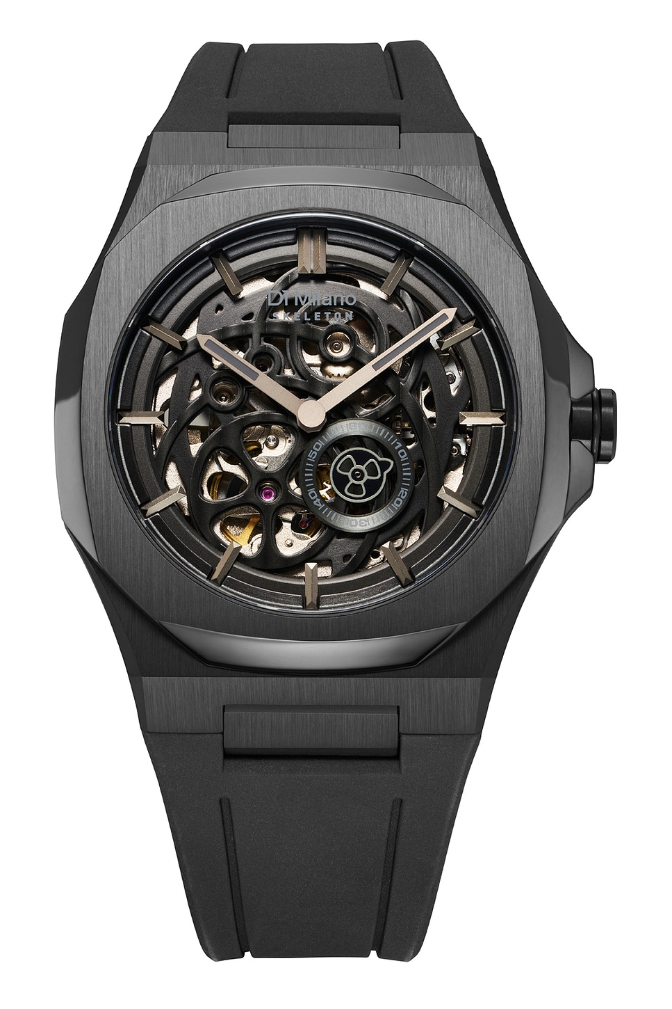 D1 Milano Skeleton Steel 41.5mm Watch