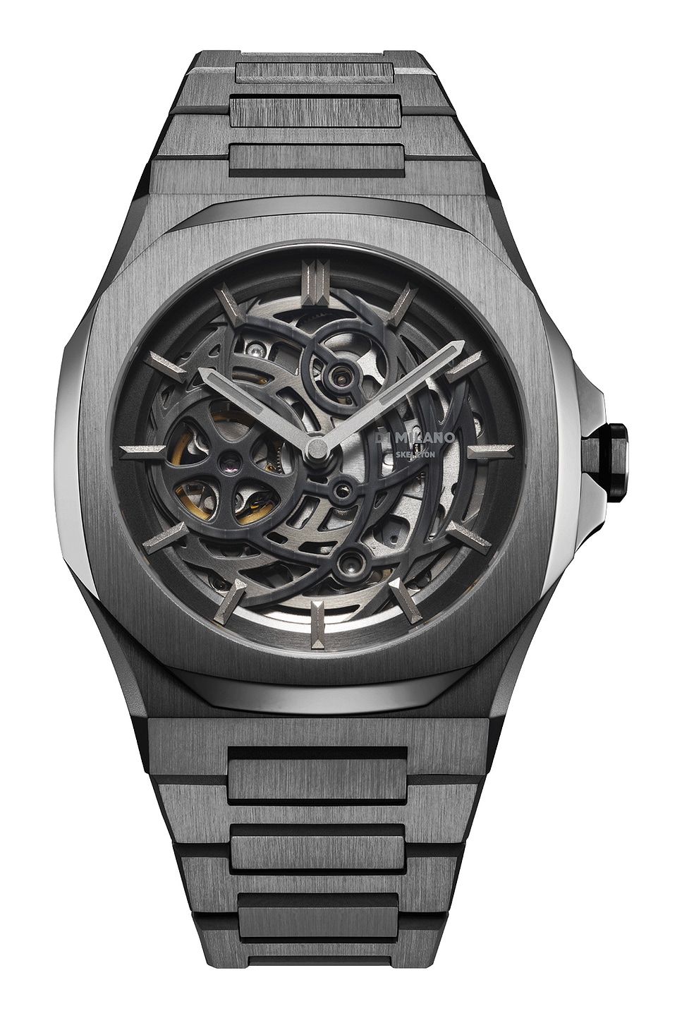 Skeleton Bracelet 41.5mm Watch in Black