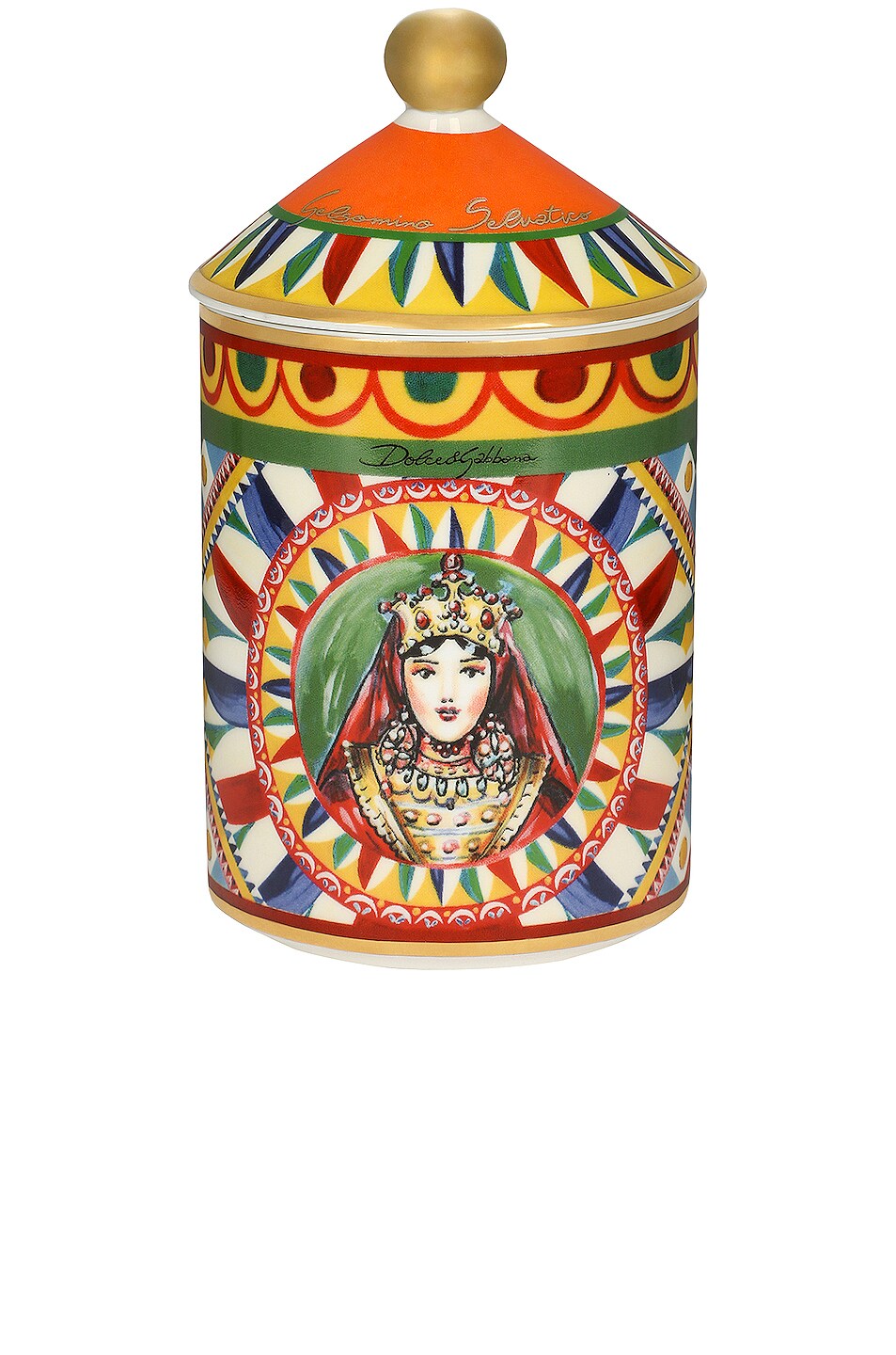 Dolce & Gabbana Casa Ceramic Wild Jasmine Scented Candle