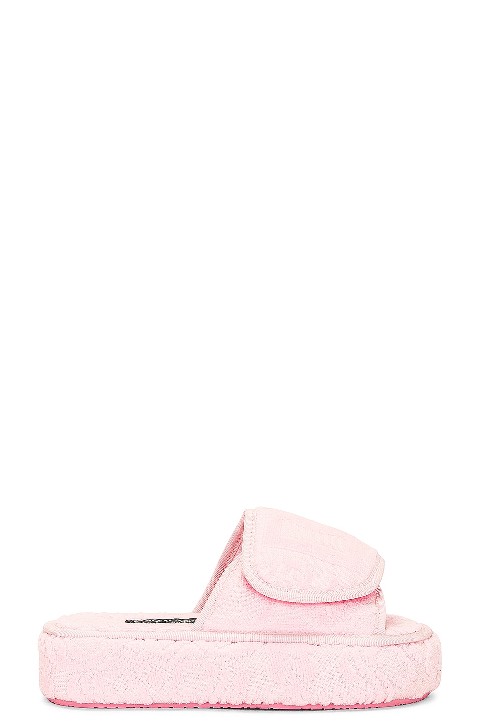 Image 1 of Dolce & Gabbana Casa Logo Jacquard Slippers in Pink