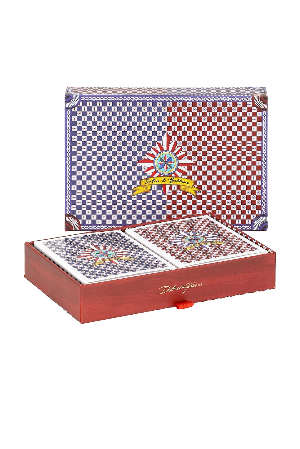 Dolce & Gabbana Casa Poker Cards In Carretto
