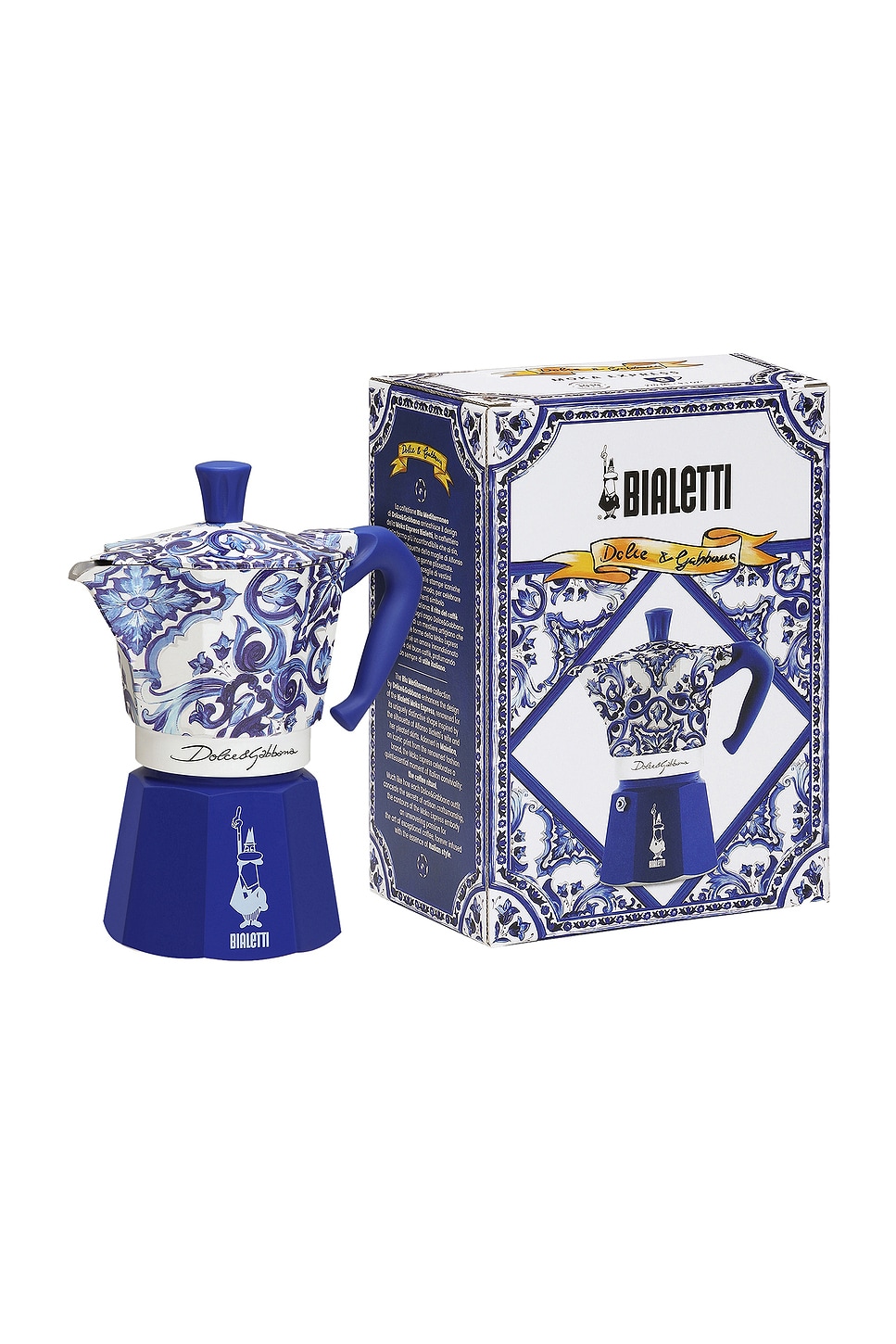 DOLCE & GABBANA CASA BIALETTI 6 CUP MOKA MACHINE