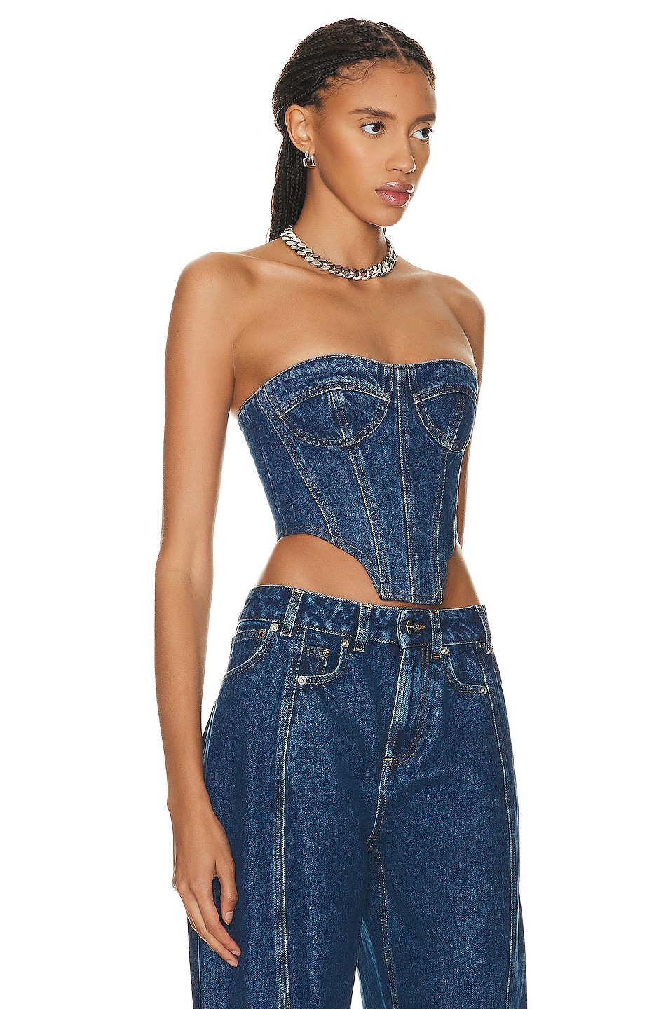 Echo Denim Bustier main image 0