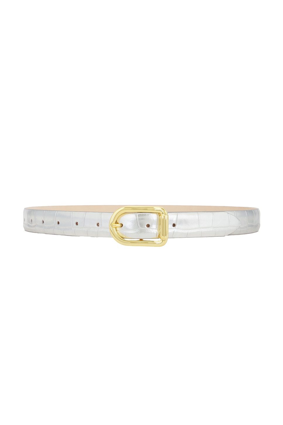 DEHANCHE Mija Mirror Croc Belt