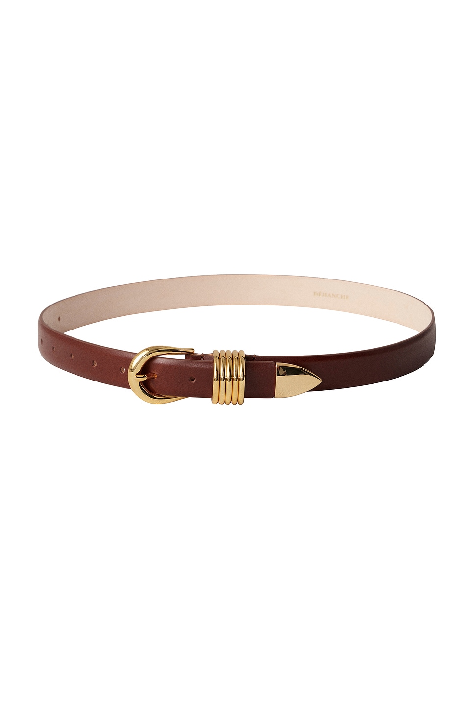 Hollyhock Belt in Brown