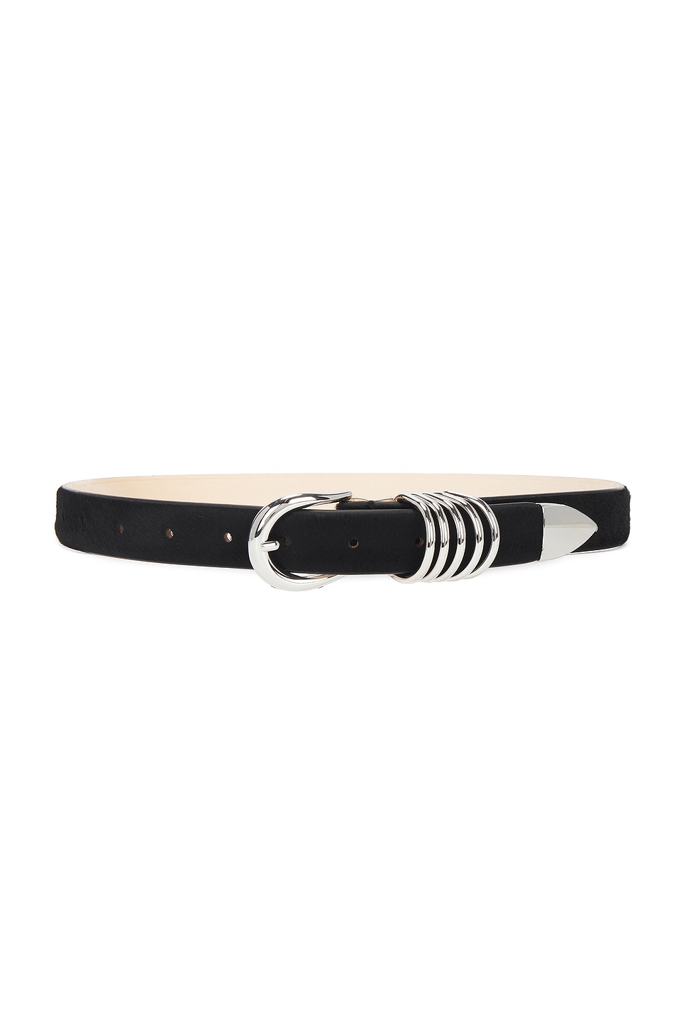 Hollyhock Cavallino Belt in Black