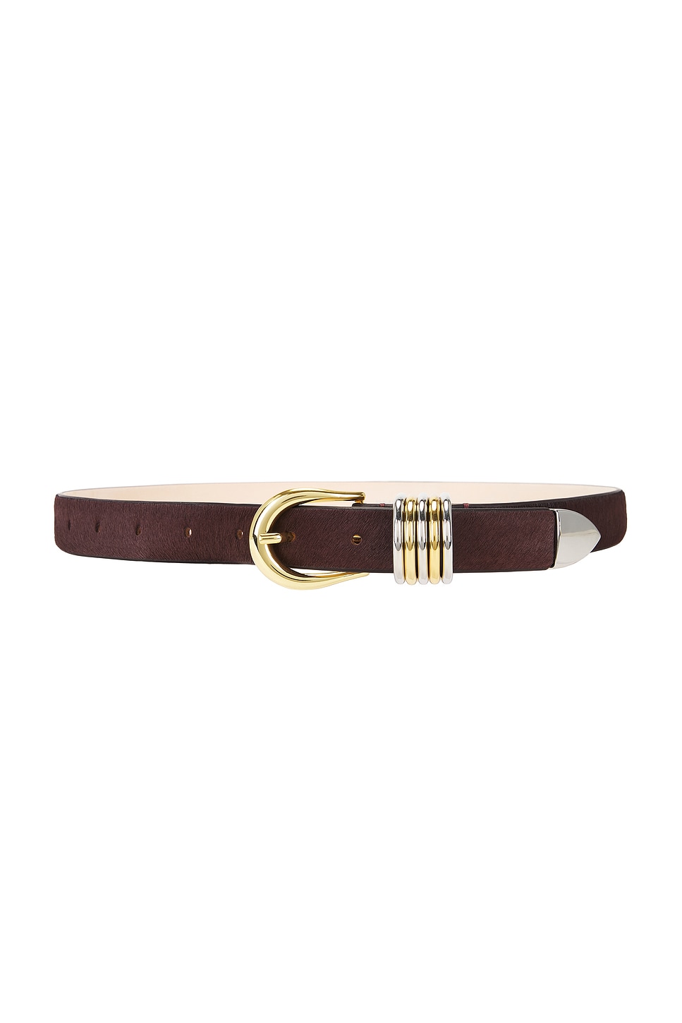 Dehanche Hollyhock Cavallino Belt In Brown