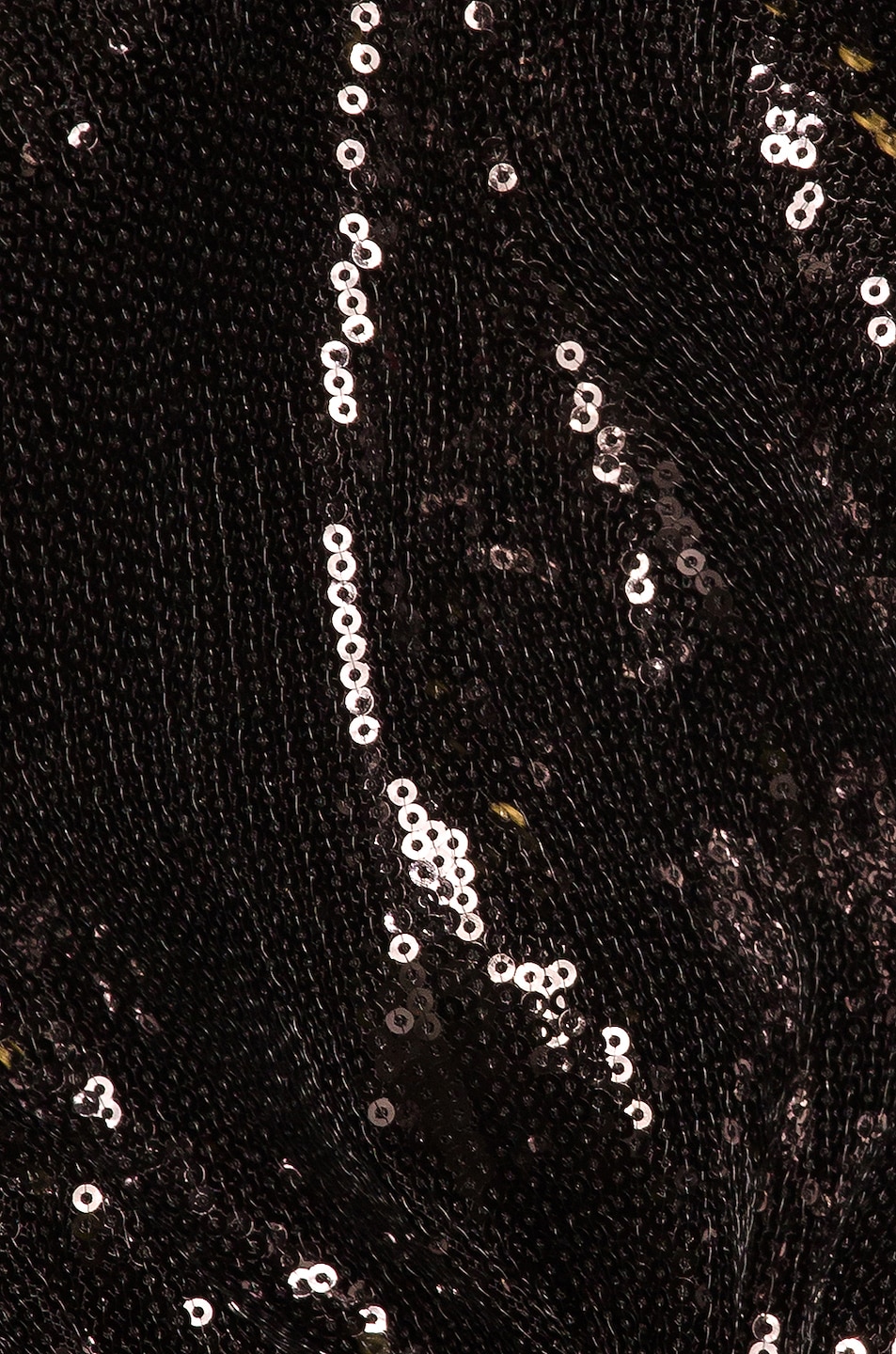 Daniele Carlotta Sequin Crop Top in Black | FWRD