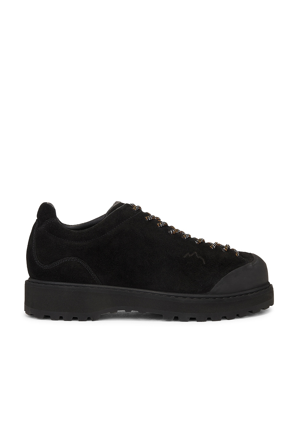 Shop Diemme Ampezzo Shoe In Black Suede