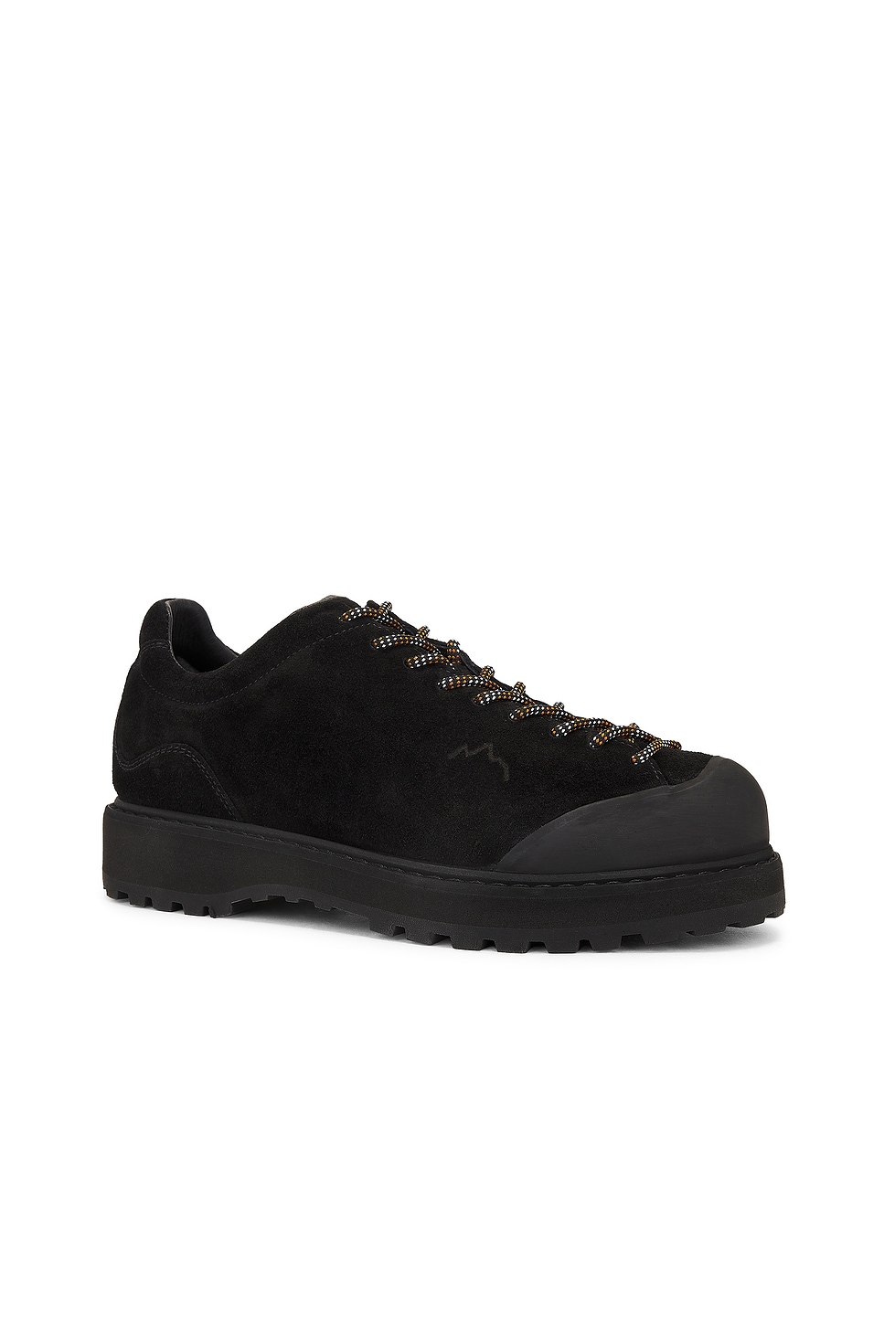 Shop Diemme Ampezzo Shoe In Black Suede