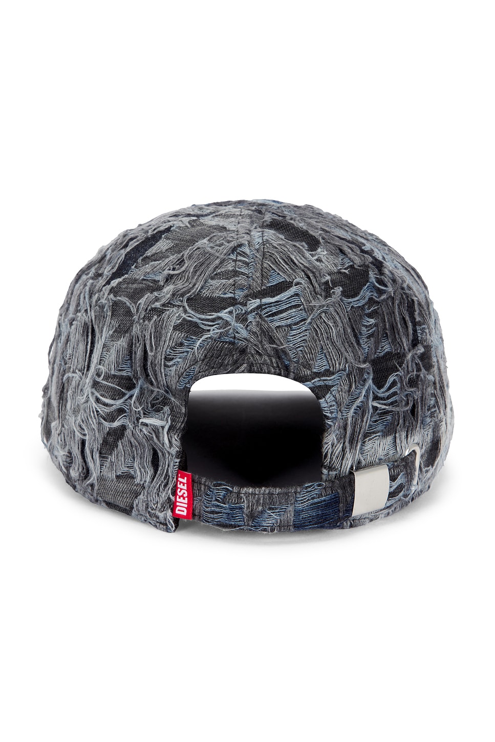 Diesel Curved Brim Distressed Baseball Cap In Multi