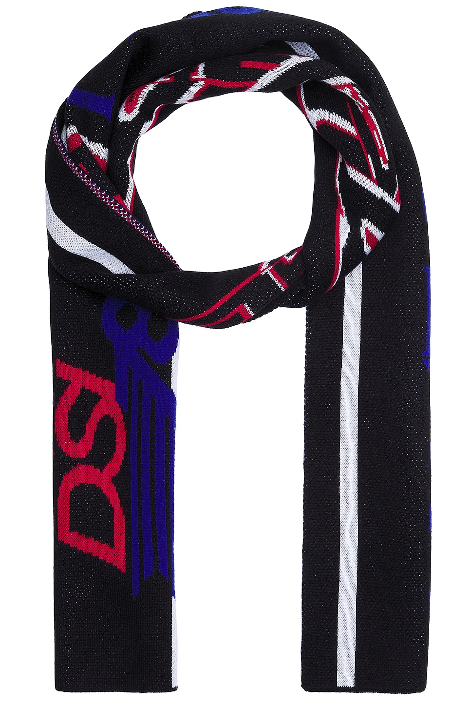 Shop Diesel Banner Scarf In Black