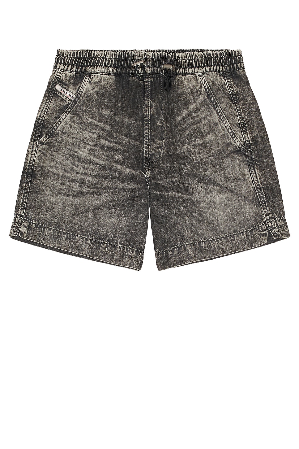Image 1 of Diesel D-Tenni Short in Black & Denim