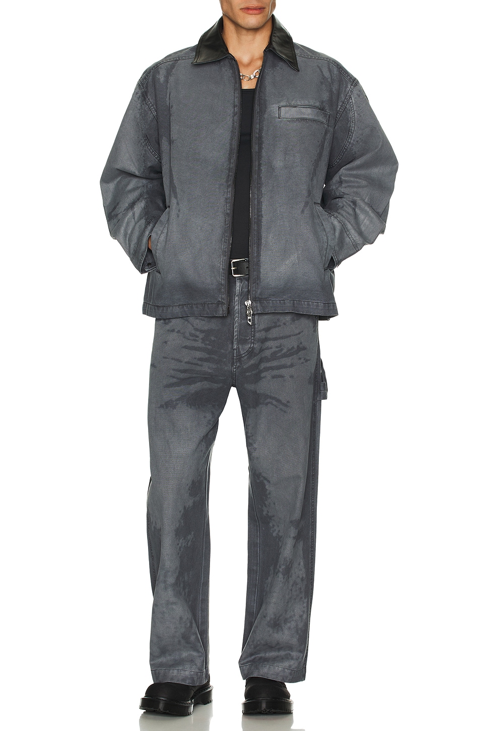 Image 1 of Diesel P-Livery Pant in Gravel Grey