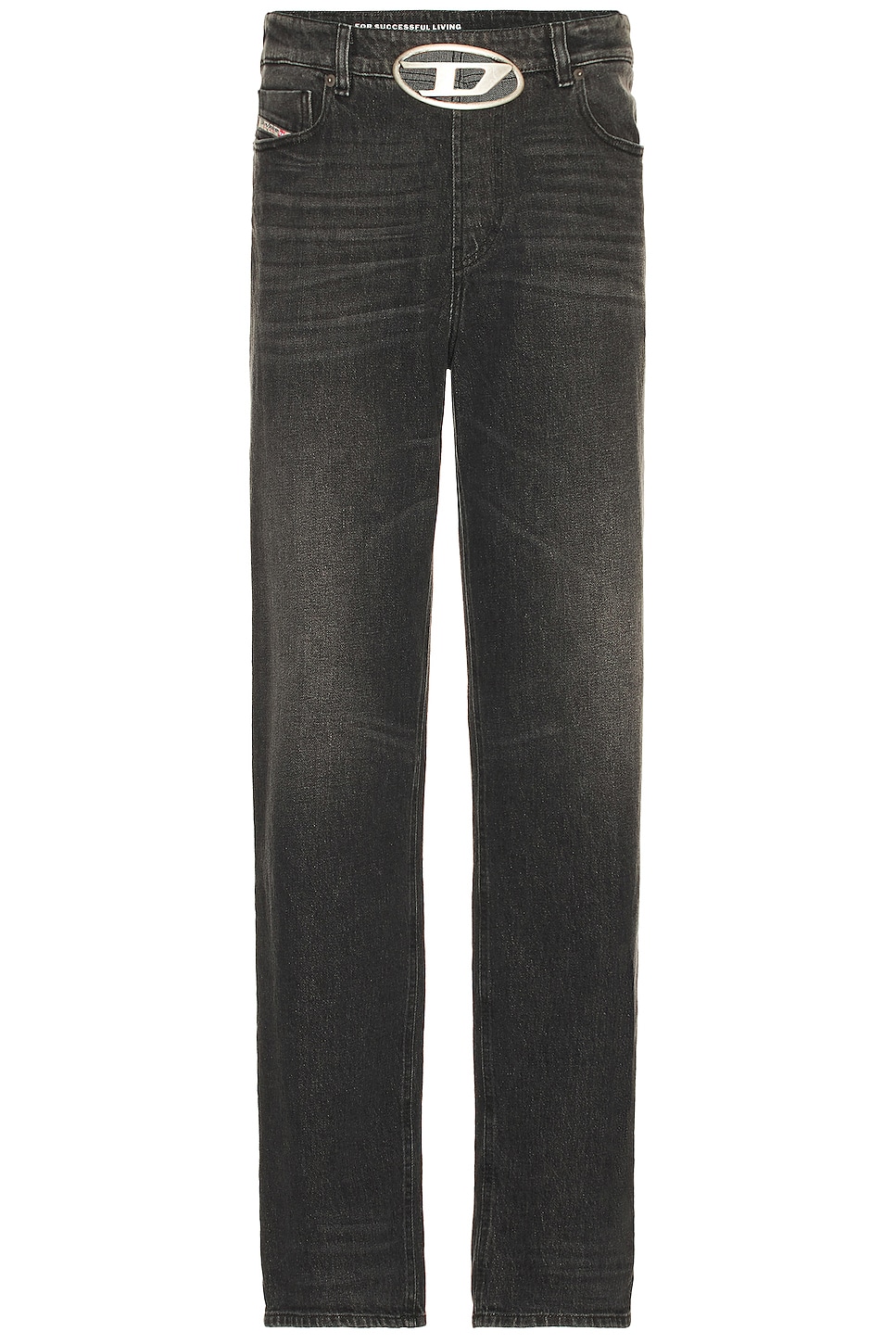 Diesel 1955 Denim Straight Jean in Black | FWRD