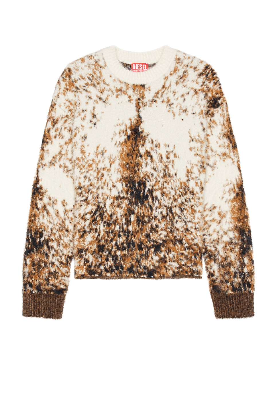 Image 1 of Diesel Itello Sweater in Chocolate