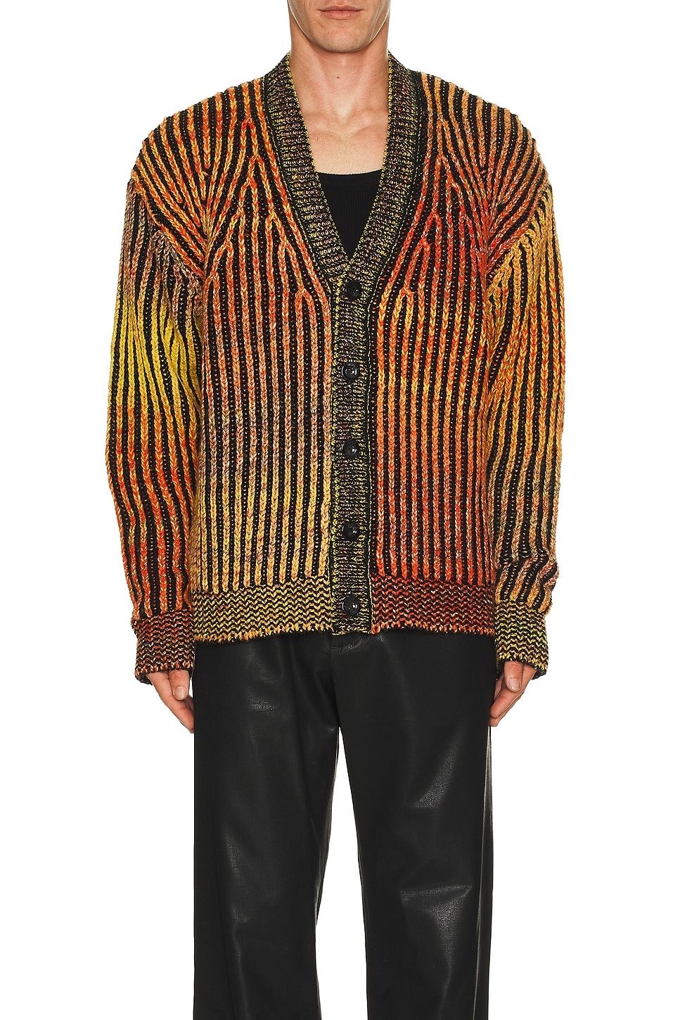 Image 1 of Diesel Oakland Cardigan in Scarlet