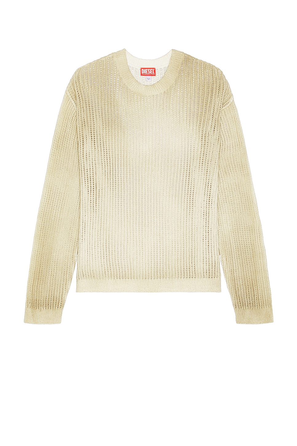 Image 1 of Diesel Skuat Sweater in Beige