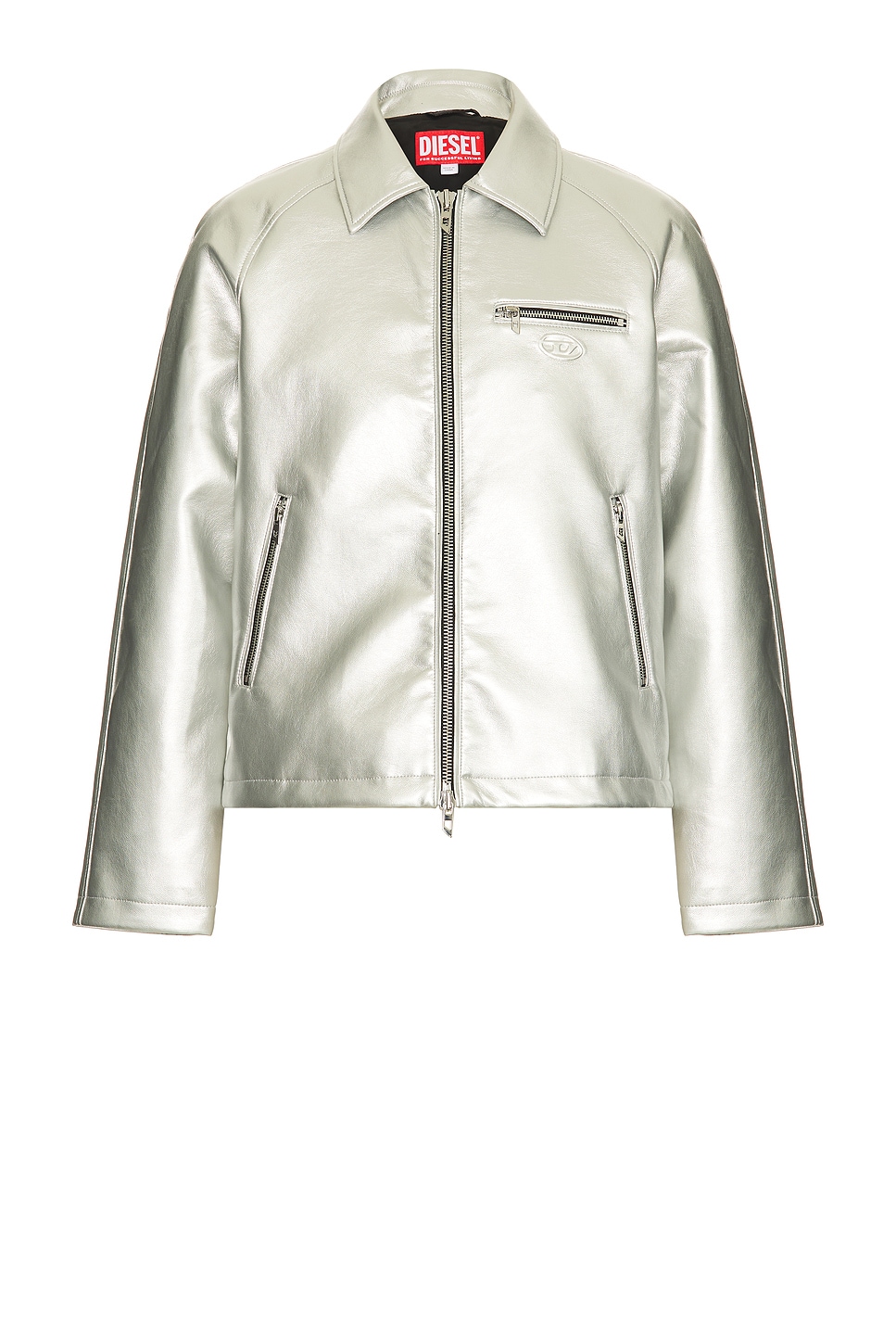 Thome Jacket in Metallic Silver